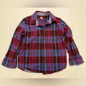 Tea Collection button up long sleeve shirt size 3T
